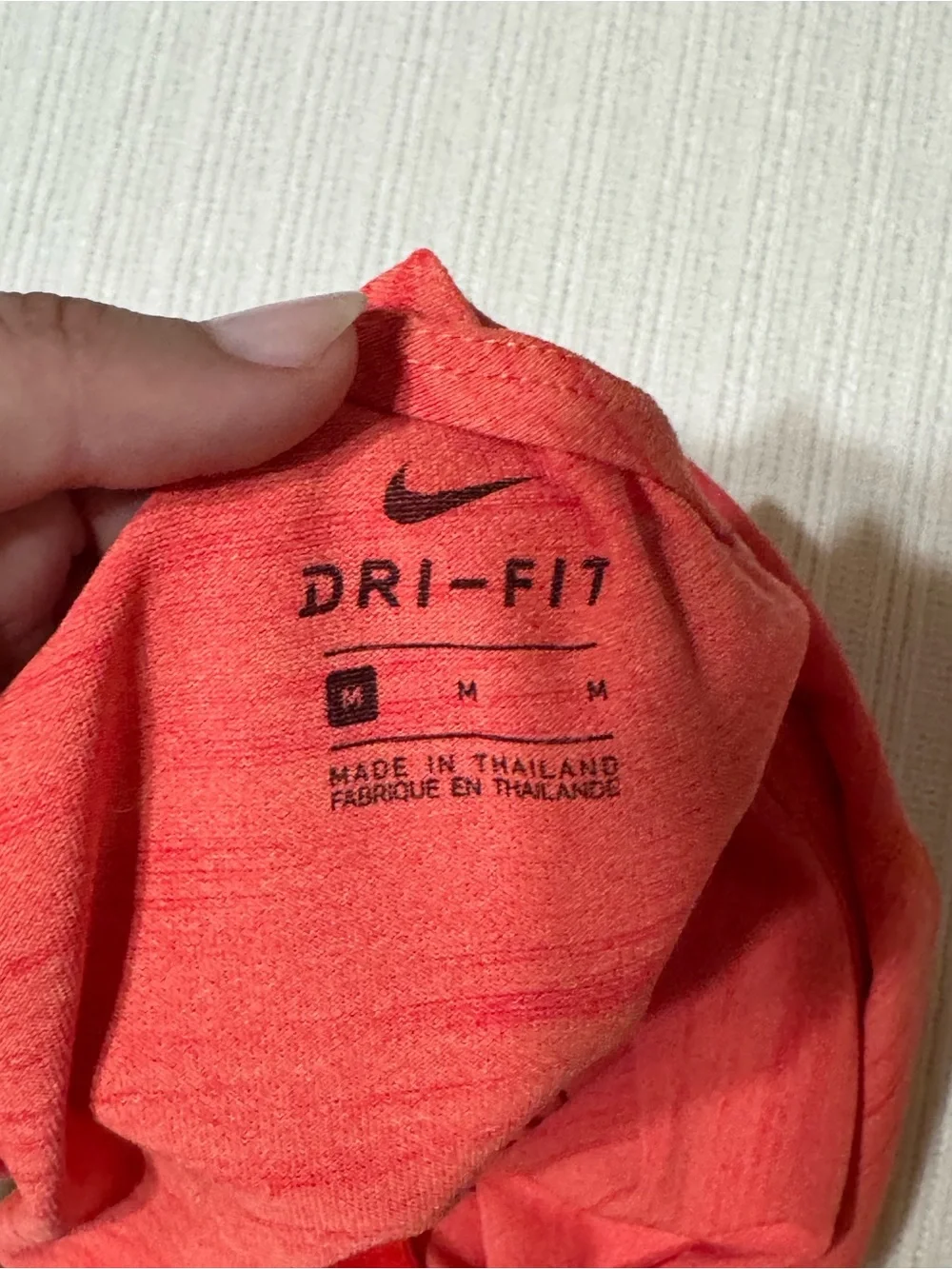Nike Dri-Fit Tank / Orange / Medium